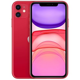 Celular Apple iPhone 11 128GB - vermelho
