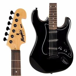 Guitarra Strato 3S MG32 Preta MEMPHIS by TAGIMA