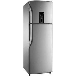 Refrigerador Panasonic NR-BT40BD1X 387L Aço Escovado Top Freezer