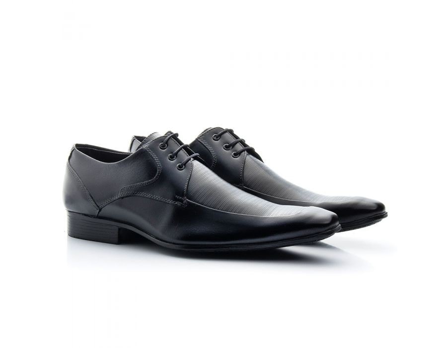 Sapato Social Masculino Pelica Preto 50130 - O Mercadão Digital