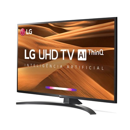 Smart TV LED 65" UHD 4K LG 65UM7470PSA ThinQ AI Inteligência Artificial