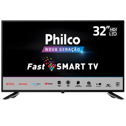 Smart TV Philco 32” PTV32N5SE10H D-LED Netflix - Bivolt