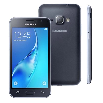 Smartphone Samsung Galaxy J1 2016 Duos com Wi-Fi, 3G – Preto