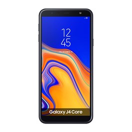 Smartphone Samsung Galaxy J4 Preto com 16GB, Tela 5.5", Dual chip, 4G, Câmera 13MP, Android 8.0, Processador Quad Core e