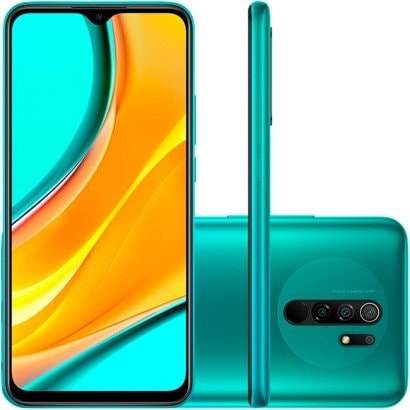 smartphone xiaomi redmi 9t 64gb verde - O Mercadão Digital