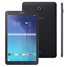 Tablet Samsung Galaxy Tab E 9.6 3G SM-T561 com Tela 9.6”, 8GB, Câmera 5MP, GPS, Android 4.4, Processador Quad Core 1.3 G